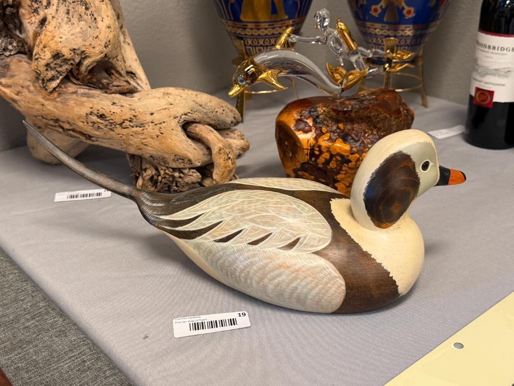 BIG SKY CARVERS HAND CRAFTED WOODEN DUCK DECOY OLD SQUAW BY THOMAS CHANDLER - 6