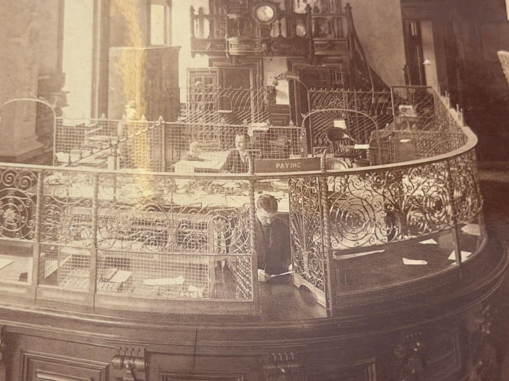 ANTIQUE CABINET CARD PHOTOGRAPH OF HISTORIC BUISNESS HALPIN & LAMB LOCATED IN PORTLAND, OREGON - 4