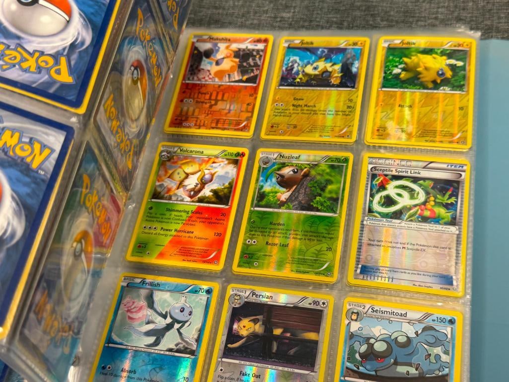 OVER 260 POKEMON GAME TRADING CARDS 2014-2018 INCLUDES MANY FOIL / HOLOGRAM CARDS - 12