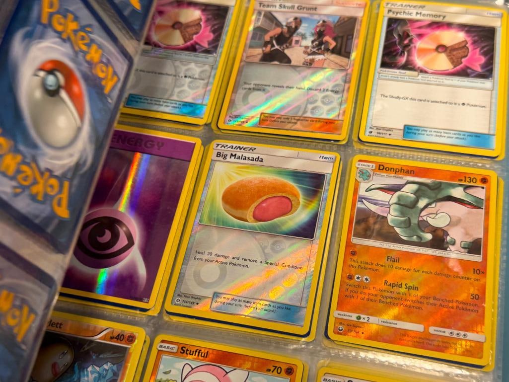 OVER 260 POKEMON GAME TRADING CARDS 2014-2018 INCLUDES MANY FOIL / HOLOGRAM CARDS - 14