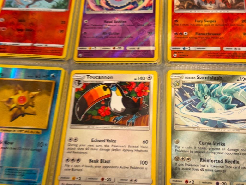OVER 260 POKEMON GAME TRADING CARDS 2014-2018 INCLUDES MANY FOIL / HOLOGRAM CARDS - 16