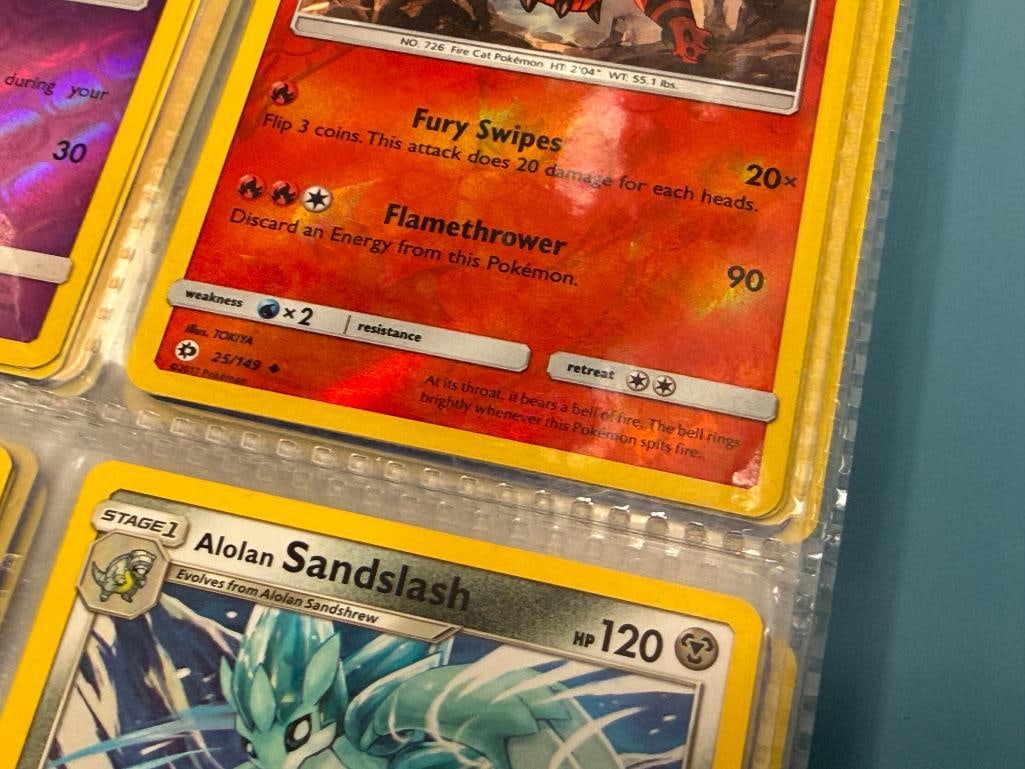 OVER 260 POKEMON GAME TRADING CARDS 2014-2018 INCLUDES MANY FOIL / HOLOGRAM CARDS - 18