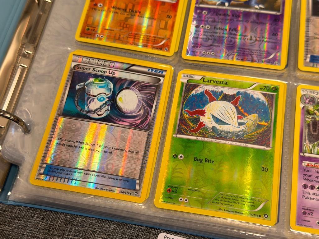 OVER 260 POKEMON GAME TRADING CARDS 2014-2018 INCLUDES MANY FOIL / HOLOGRAM CARDS - 2
