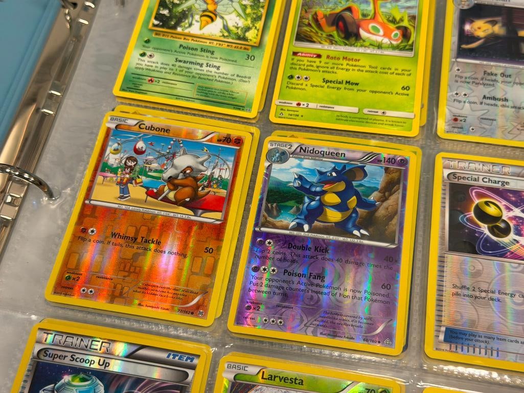 OVER 260 POKEMON GAME TRADING CARDS 2014-2018 INCLUDES MANY FOIL / HOLOGRAM CARDS - 3