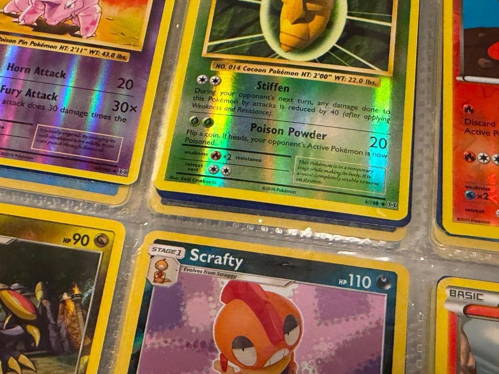 OVER 260 POKEMON GAME TRADING CARDS 2014-2018 INCLUDES MANY FOIL / HOLOGRAM CARDS - 8