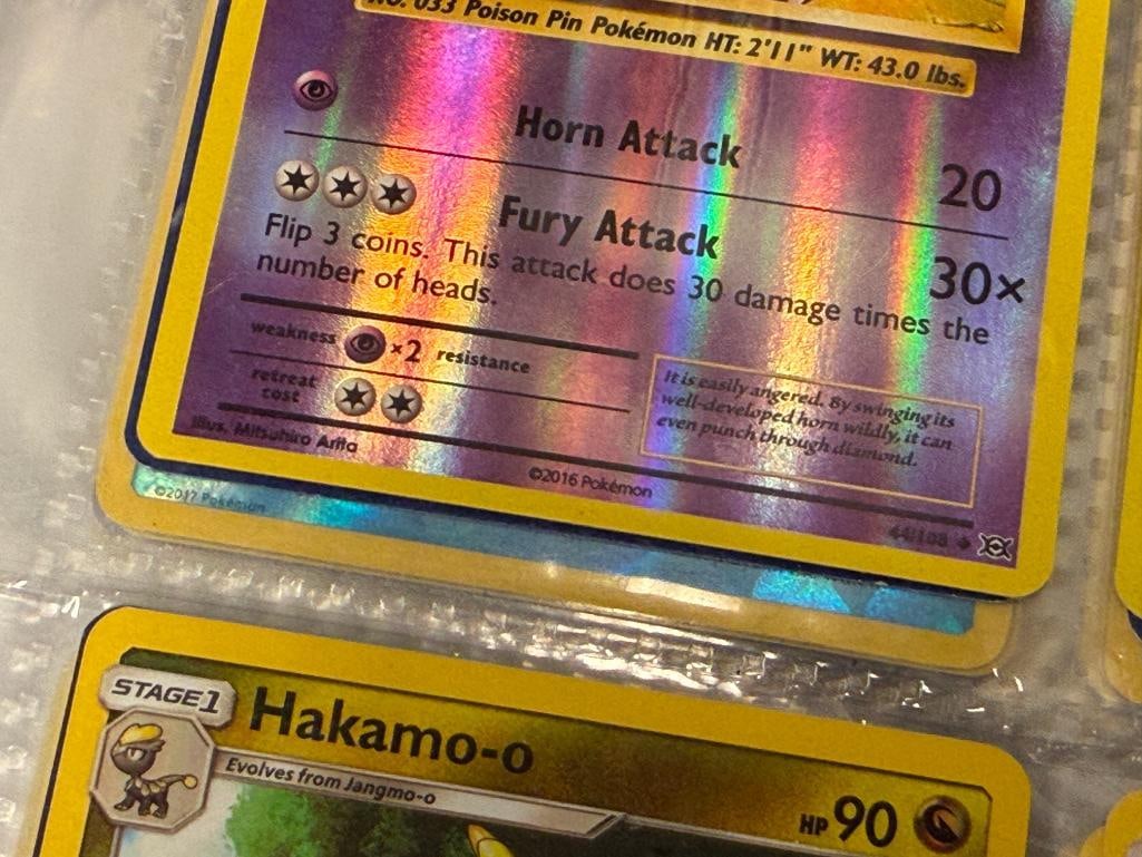 OVER 260 POKEMON GAME TRADING CARDS 2014-2018 INCLUDES MANY FOIL / HOLOGRAM CARDS - 9