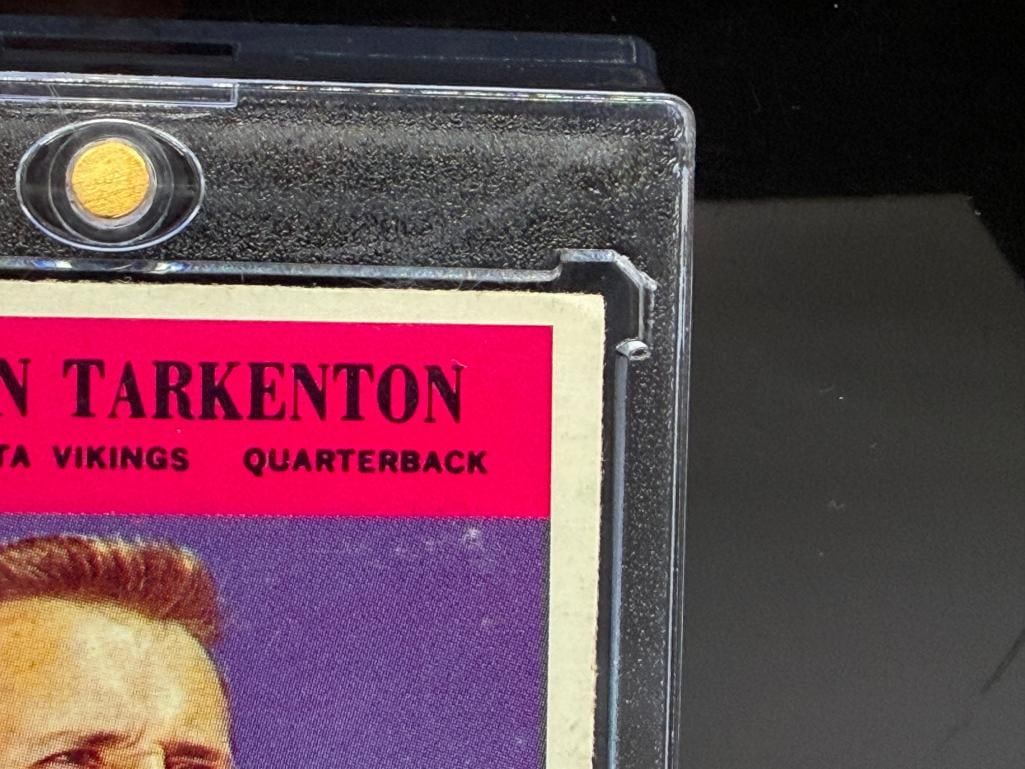 1966 PHILADELPHIA #114 FRAN TARKENTON FOOTBALL CARD - 6