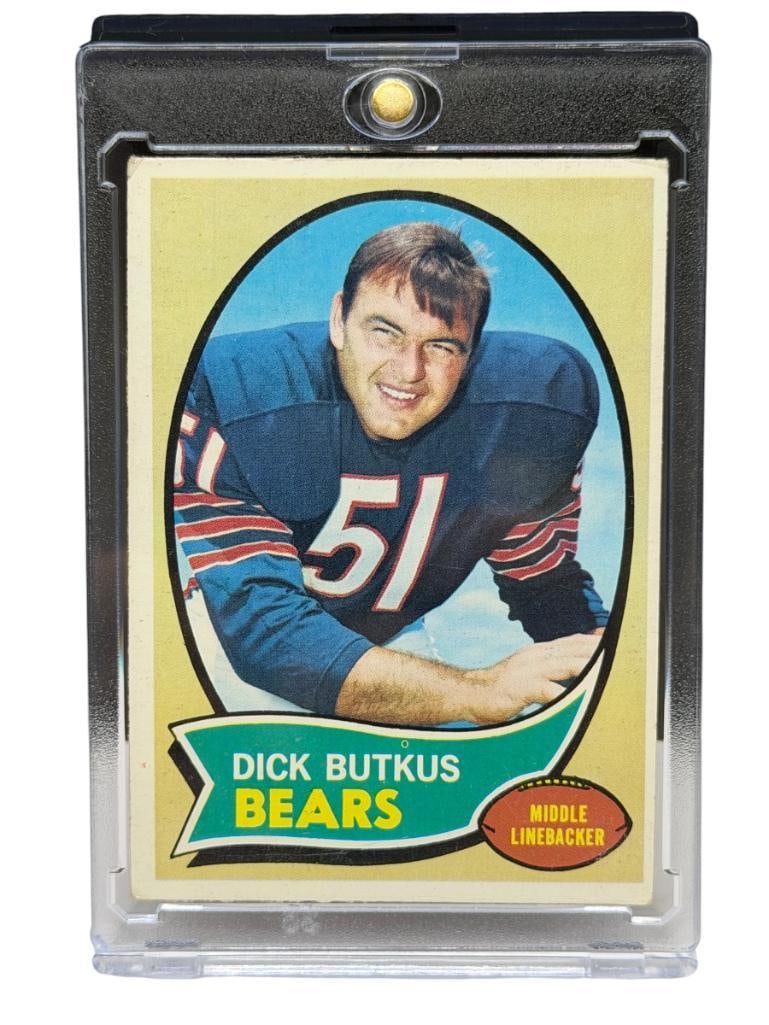 1970 TOPPS #190 DICK BUTKUS FOOTBALL CARD (1 of 11)