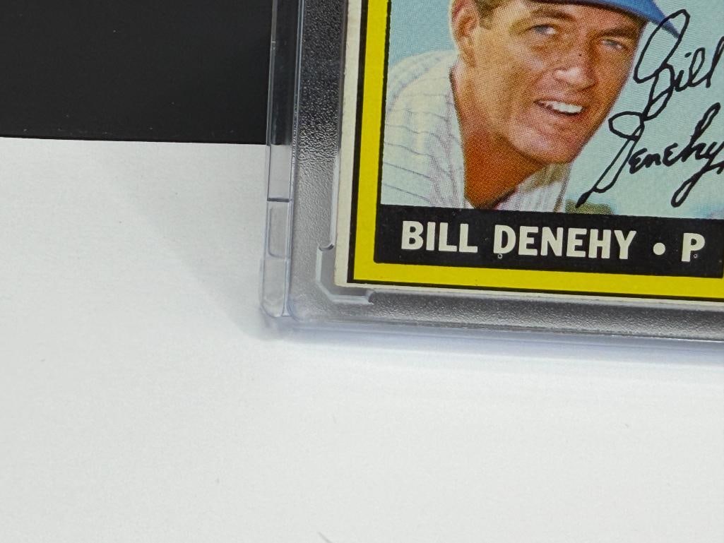 1968 TOPPS #581 1967 MET'S ROOKIE STARS TOM SEAVER AND BILL DENEHY BASEBALL CARD - 5