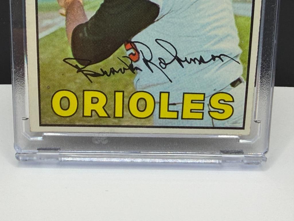 1967 TOPPS #600 BROOKS ROBINSON BASEBALL CARD - 3
