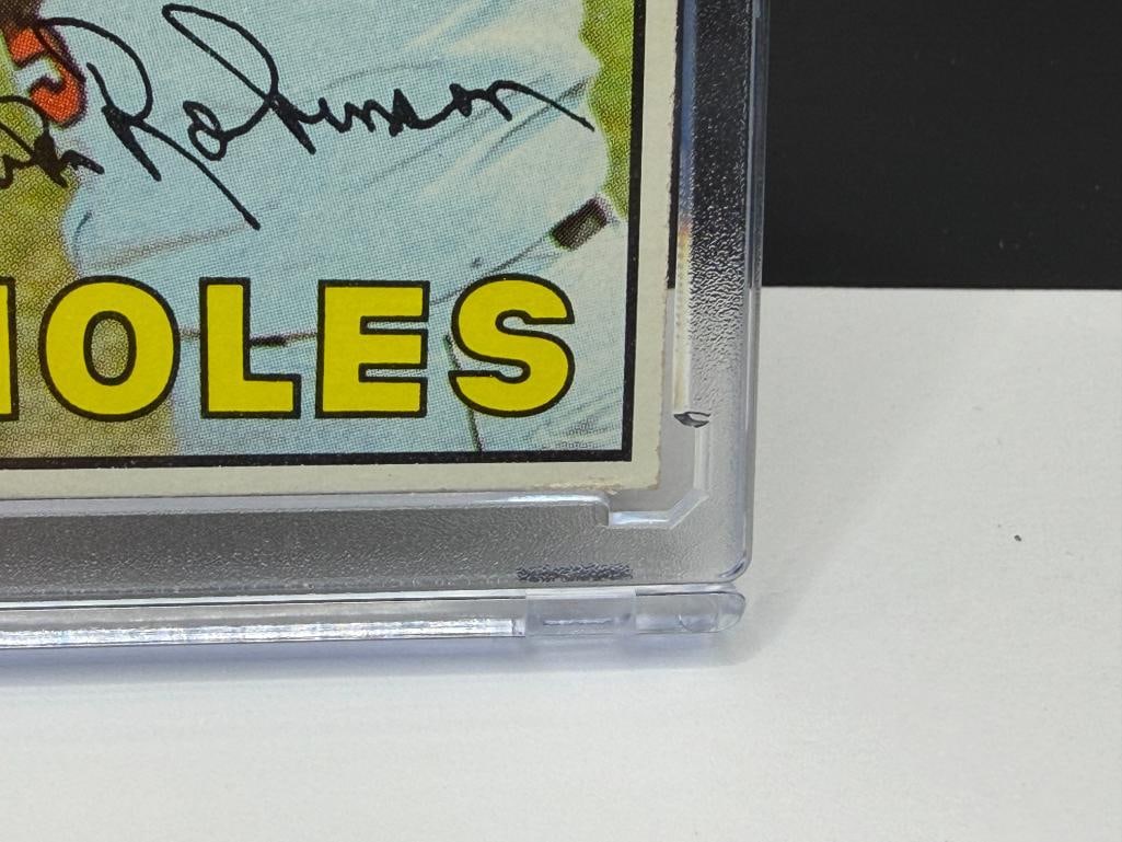 1967 TOPPS #600 BROOKS ROBINSON BASEBALL CARD - 5