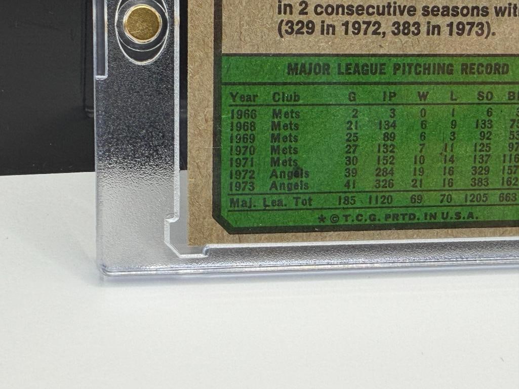 1974 TOPPS #20 NOLAN RYAN BASEBALL CARD - 10