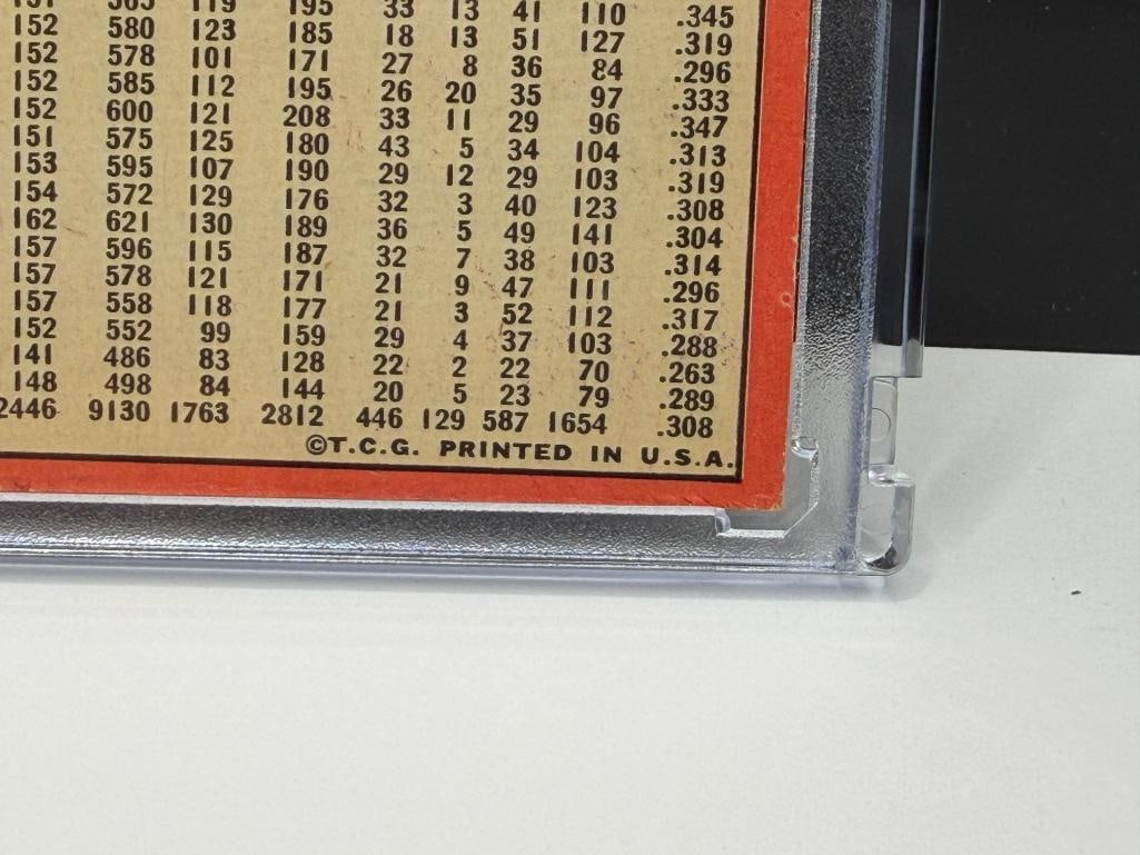 1969 TOPPS #190 WILLIE MAYS BASEBALL CARD - 12
