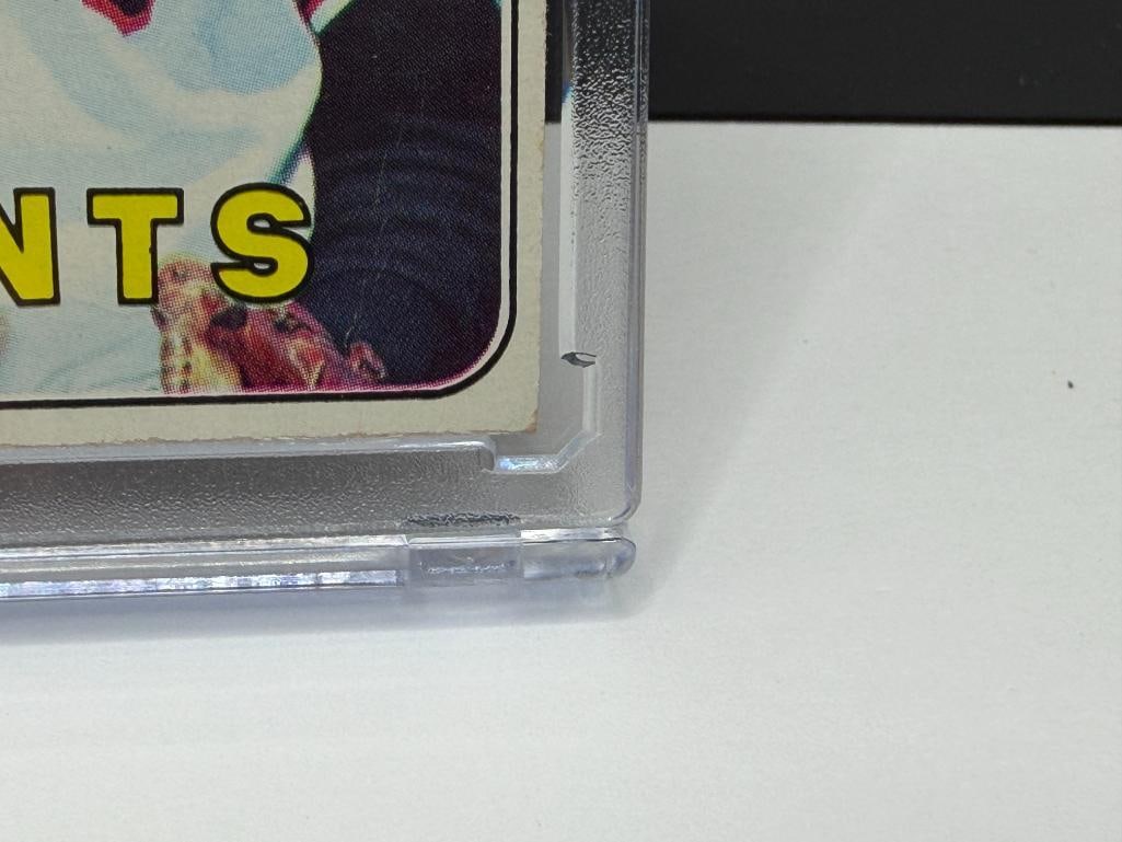 1969 TOPPS #190 WILLIE MAYS BASEBALL CARD - 5