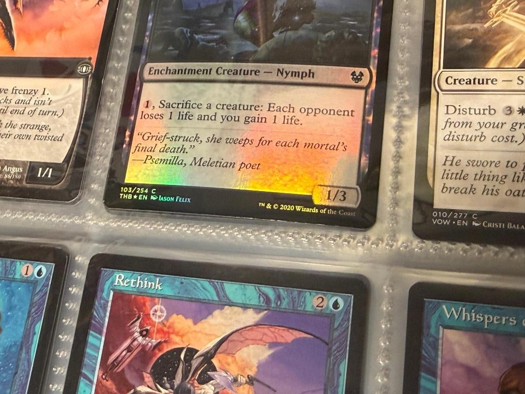 1995-2023 MAGIC THE GATHERING FANTASY COLLECTOR GAME PLAYING CARDS INCLUDES FOIL CARDS - 12