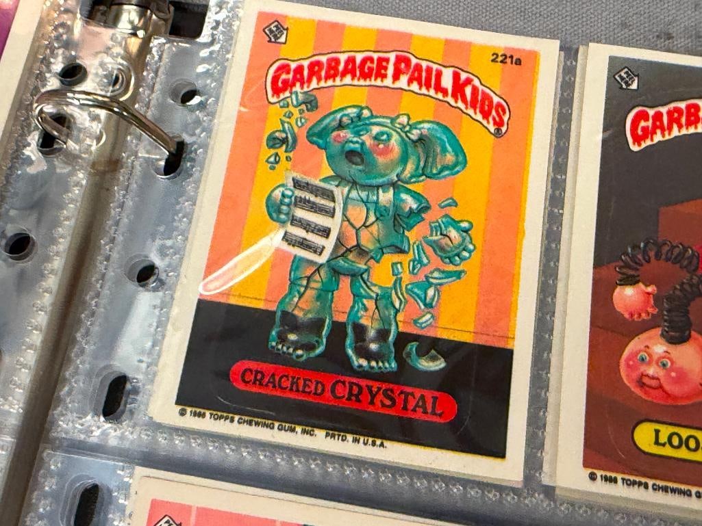 1985-1987 GARBAGE PAIL KIDS SERIES 1-11 COLLECTOR STICKER CARDS 58 CARDS TOTAL - 16