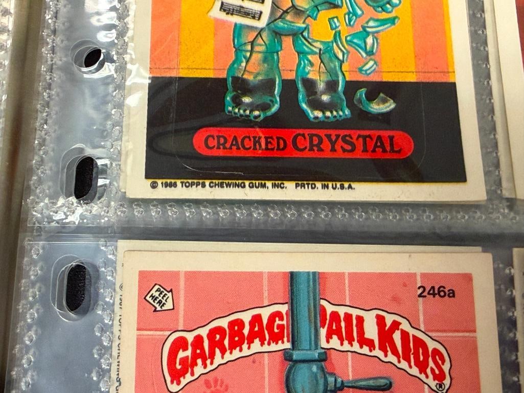 1985-1987 GARBAGE PAIL KIDS SERIES 1-11 COLLECTOR STICKER CARDS 58 CARDS TOTAL - 17