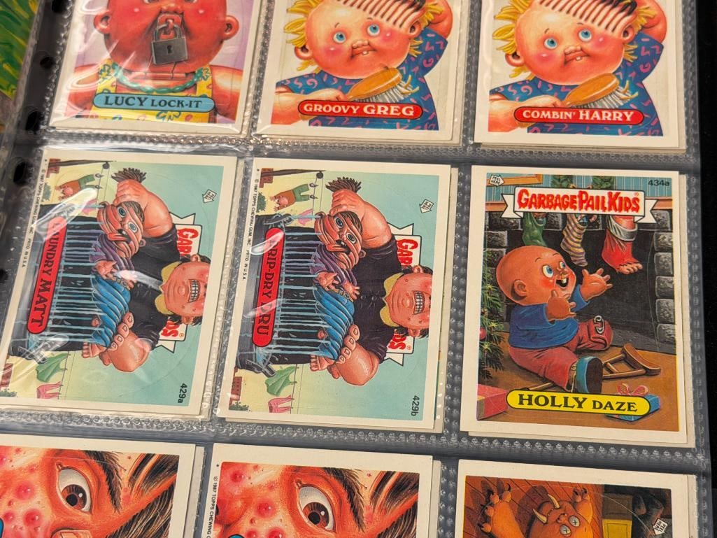 1985-1987 GARBAGE PAIL KIDS SERIES 1-11 COLLECTOR STICKER CARDS 58 CARDS TOTAL - 6