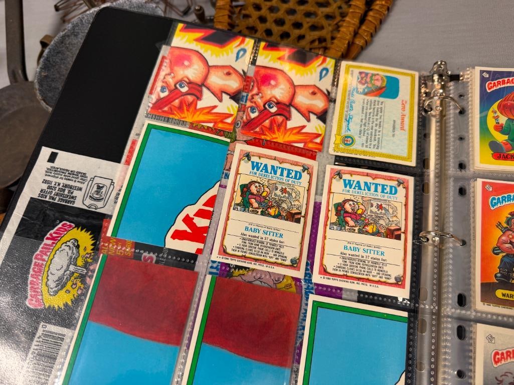 1985-1987 GARBAGE PAIL KIDS SERIES 1-11 COLLECTOR STICKER CARDS 58 CARDS TOTAL - 8