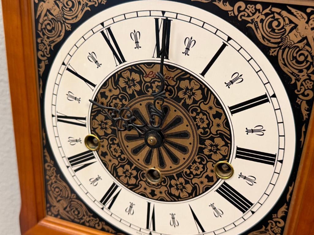 VINTAGE 1970'S LINDEN WESTMINSTER CHIME WALL CLOCK - 3
