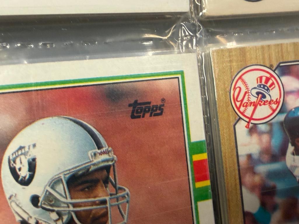 OVER 30 COLLATED SPORT CARD PACKS PLUS DONRUSS 1998 MAGAZINE COVER OF MARK MCGWIRE - 11
