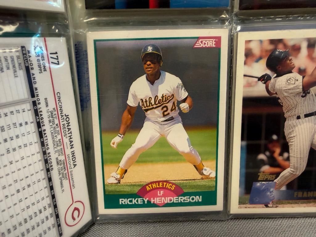 OVER 30 COLLATED SPORT CARD PACKS PLUS DONRUSS 1998 MAGAZINE COVER OF MARK MCGWIRE - 14