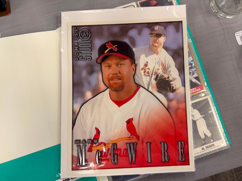 OVER 30 COLLATED SPORT CARD PACKS PLUS DONRUSS 1998 MAGAZINE COVER OF MARK MCGWIRE - 4