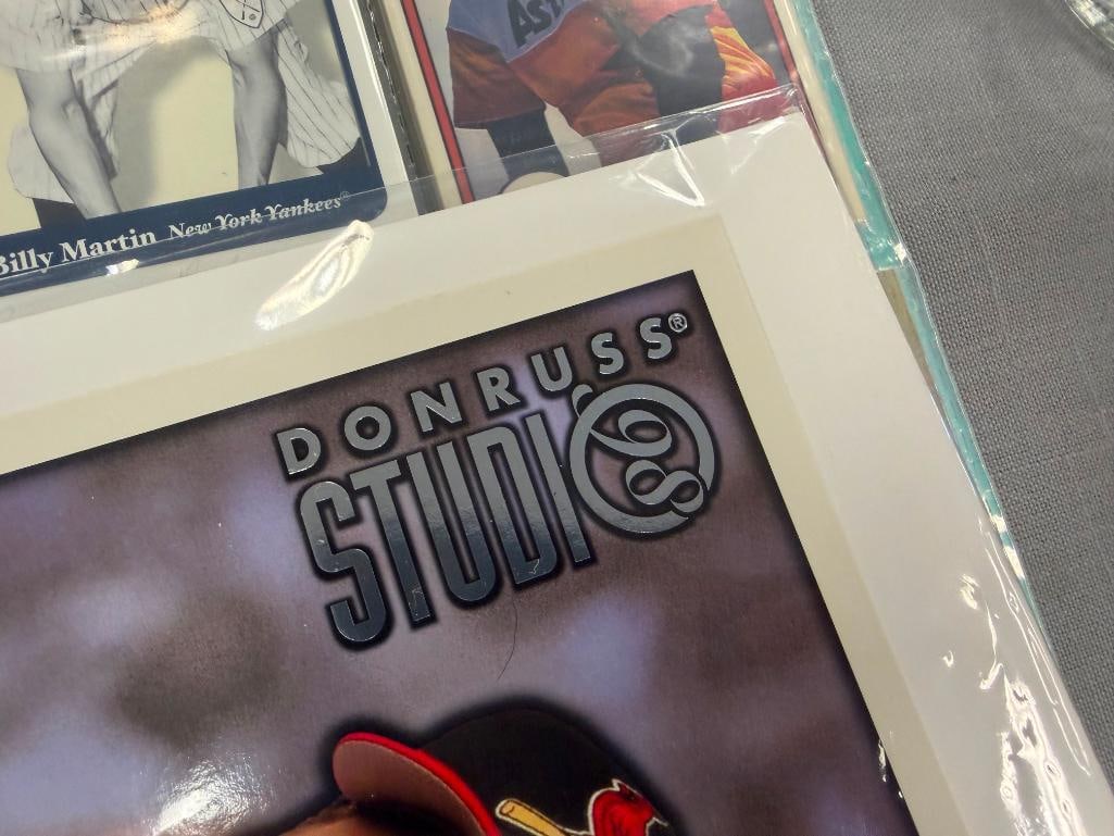 OVER 30 COLLATED SPORT CARD PACKS PLUS DONRUSS 1998 MAGAZINE COVER OF MARK MCGWIRE - 5