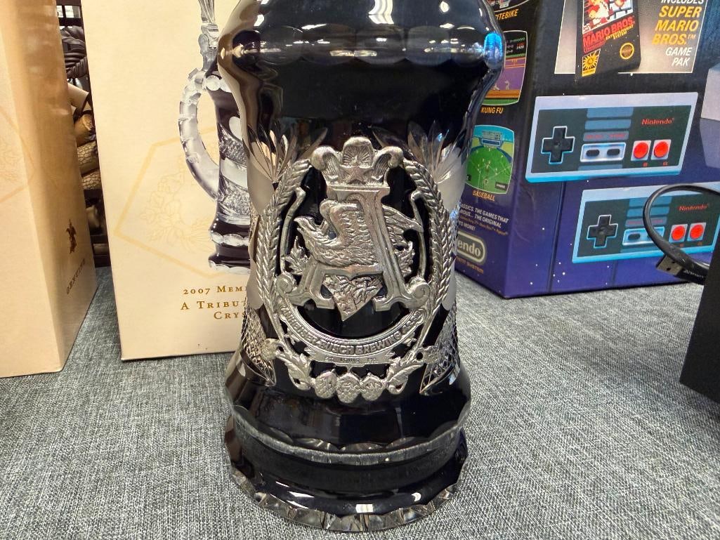 2006 AND 2007 ANHEUSER-BUSCH COLLECTOR'S CLUB MEMBERS ONLY STEINS - 12
