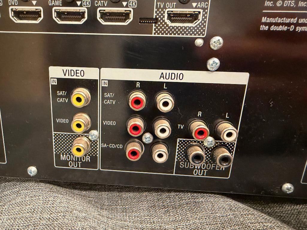 SONY MULTI-CHANNEL AV RECEIVER STR-DH540 WITH REMOTE - 11