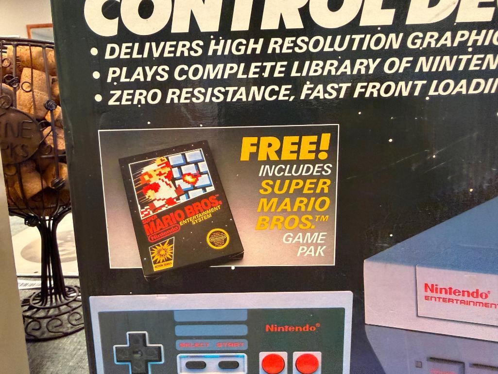 MATTEL INTELLIVISION RETRO GAME MODEL 2609A WITH SIMCYCEL GAMEBOX WITH ORIGINAL BOX - 6