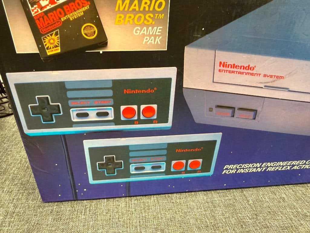 MATTEL INTELLIVISION RETRO GAME MODEL 2609A WITH SIMCYCEL GAMEBOX WITH ORIGINAL BOX - 7
