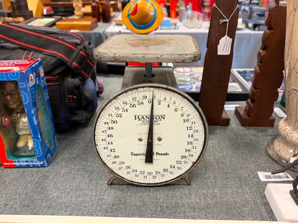 VINTAGE HANSON 60 LBS UTILITY SCALE MODEL 2060 - 2