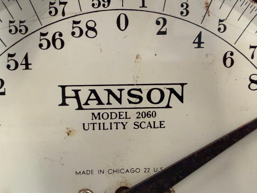 VINTAGE HANSON 60 LBS UTILITY SCALE MODEL 2060 - 5
