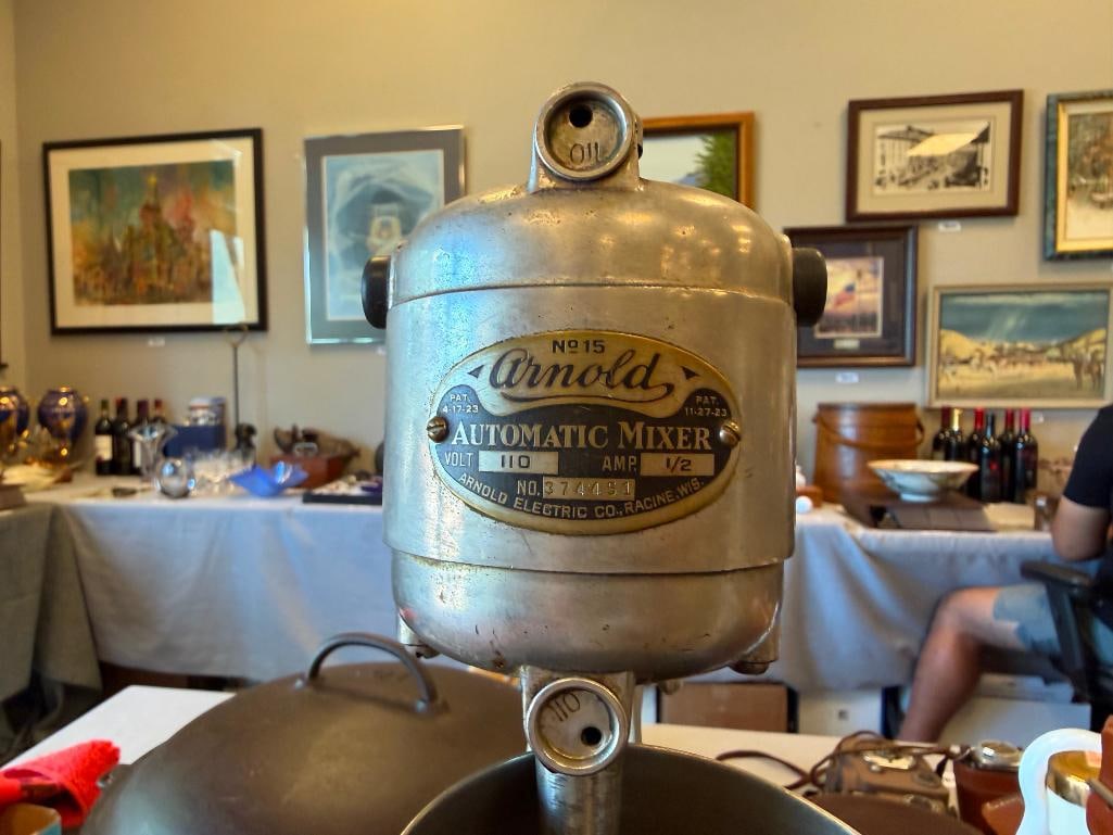 1920'S ARNOLD ELECTRIC CO. NO. 15 AUTOMATIC MIXER - 3