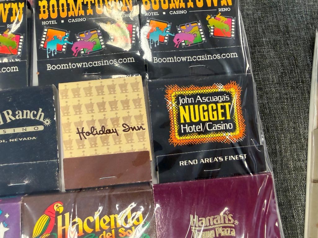 OVER 200 ASSORTED MATCHBOOKS FROM VARIOUS ESTABLISHMENTS HOTELS, CASINOS, RESTAURANTS, ETC. - 15