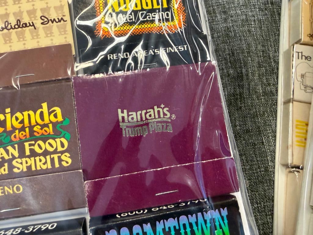 OVER 200 ASSORTED MATCHBOOKS FROM VARIOUS ESTABLISHMENTS HOTELS, CASINOS, RESTAURANTS, ETC. - 16