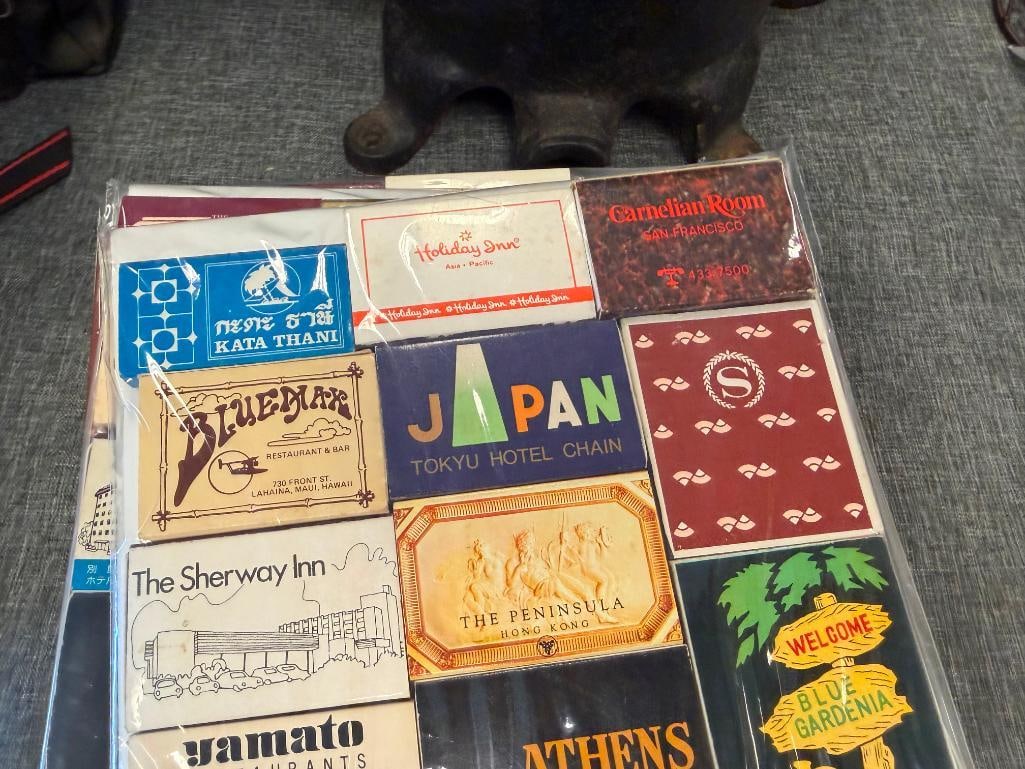 OVER 200 ASSORTED MATCHBOOKS FROM VARIOUS ESTABLISHMENTS HOTELS, CASINOS, RESTAURANTS, ETC. - 4