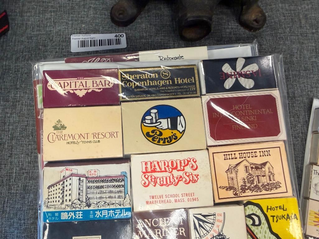 OVER 200 ASSORTED MATCHBOOKS FROM VARIOUS ESTABLISHMENTS HOTELS, CASINOS, RESTAURANTS, ETC. - 6