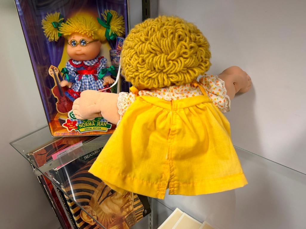 CABBAGE PATCH DOLL AND NORMA JEAN SPECIAL EDITION CABBAGE PATCH DOLL IN ORIGINAL BOX BY MATTEL - 14