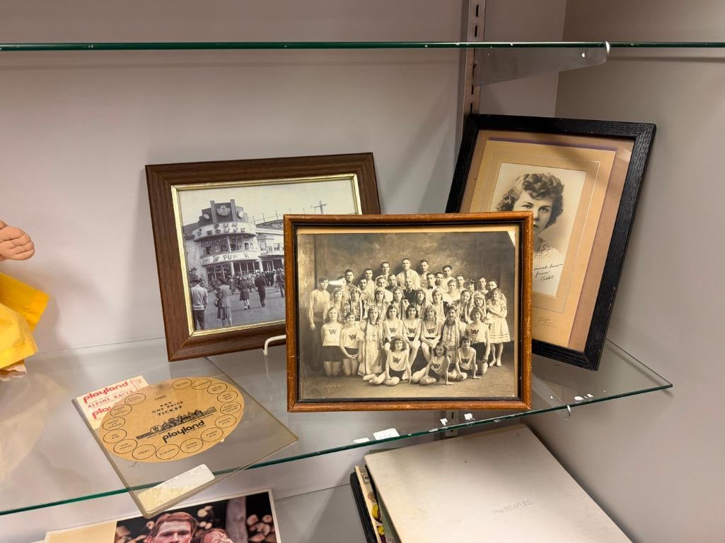 COLLECTION OF ANTIQUE BLACK AND WHITE PHOTOGRAPHS AND PLAYLAND AT THE BEACH SAN FRANCISCO TICKETS - 2