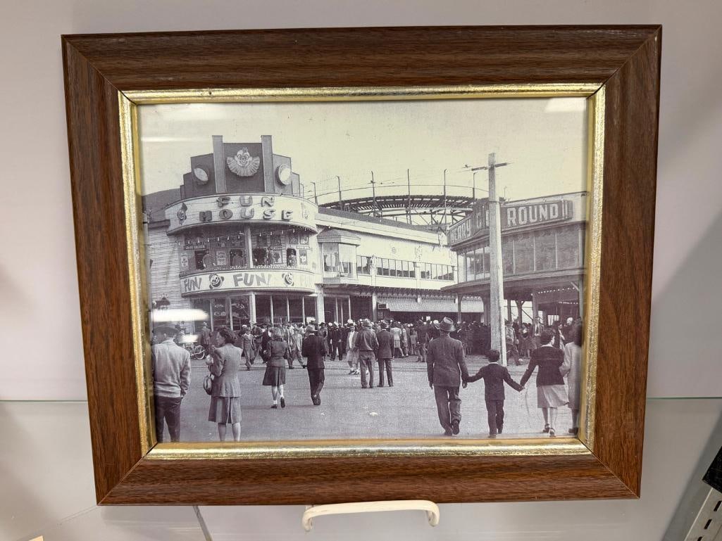 COLLECTION OF ANTIQUE BLACK AND WHITE PHOTOGRAPHS AND PLAYLAND AT THE BEACH SAN FRANCISCO TICKETS - 6