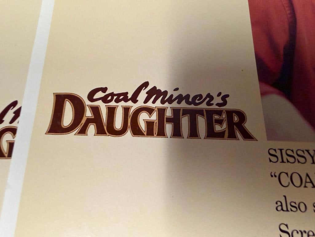 THREE VINTAGE 1980 LOBBY CARDS FOR " COAL MINER'S DAUGHTER " FILM FEATURING SISSY SPACEK - 4