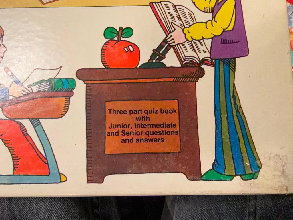 THREE VINTAGE BOARD GAMES INCLUDING MILTON BRADLEY GO TO THE HEAD OF THE CLASS NEW SERIES 17 AND 19 - 4