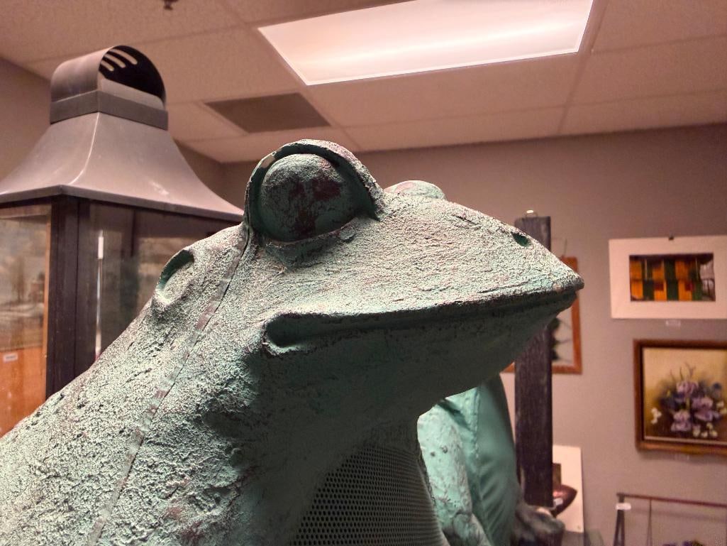 PAIR OF OSD AUDIO FIGURAL FROG OUTDOOR GARDEN / PATIO SPEAKERS - 4