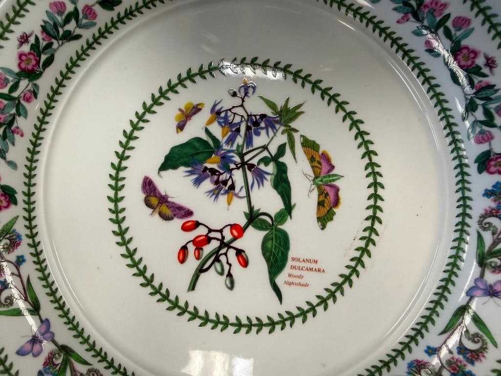 1991 SUSAN WILLIAMS-ELLIS VARIATIONS BOTANICAL PLATES MADE IN ENGLAND - 17