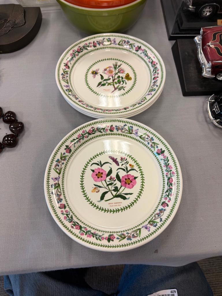 1991 SUSAN WILLIAMS-ELLIS VARIATIONS BOTANICAL PLATES MADE IN ENGLAND - 2