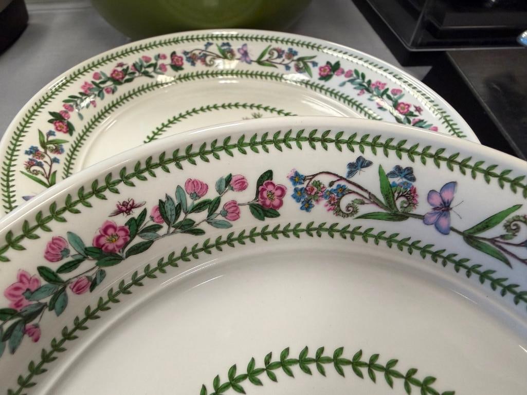1991 SUSAN WILLIAMS-ELLIS VARIATIONS BOTANICAL PLATES MADE IN ENGLAND - 6