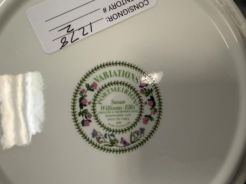 1991 SUSAN WILLIAMS-ELLIS VARIATIONS BOTANICAL PLATES MADE IN ENGLAND - 7