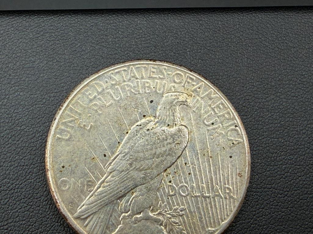 1923-S U.S. PEACE SILVER DOLLAR - 5